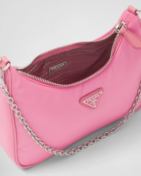 Begonia Pink Prada Re-edition 2005 Re-nylon Bag