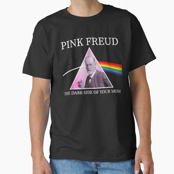 Psychology Freud pink dark side of the mom Freudian Classic T-Shirt