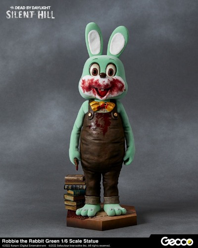 SILENT HILL x Dead by Daylight / Robbie the Rabbit Green 1/6 Scale Statue - Brand New