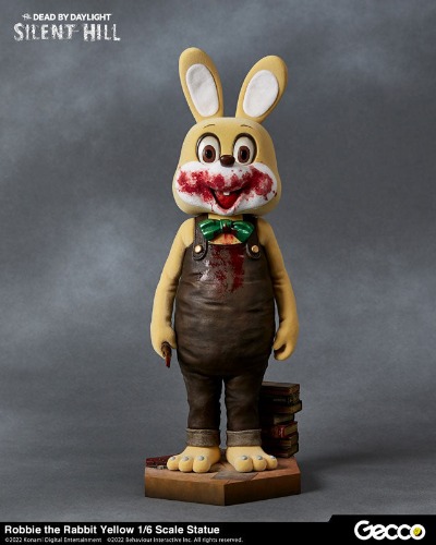 SILENT HILL x Dead by Daylight / Robbie the Rabbit Yellow 1/6 Scale Statue - Brand New