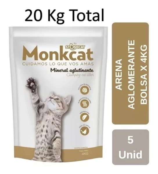 Arena sanitaria para gatos