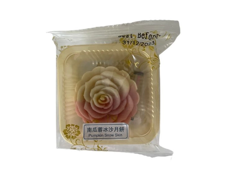 Køb Mooncake Snow Skin Pumkin 45 g. Oplev Delikatessen