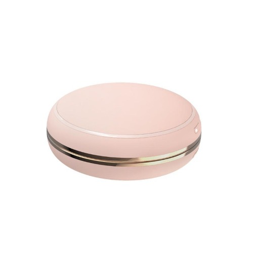 Macaron Cute Power Bank / Hand Warmer with Mirror - Blush Pink
