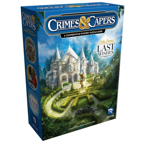 Renegade Games Studios Crimes & Capers: Lady Leona's Last Wishes Board Game - 