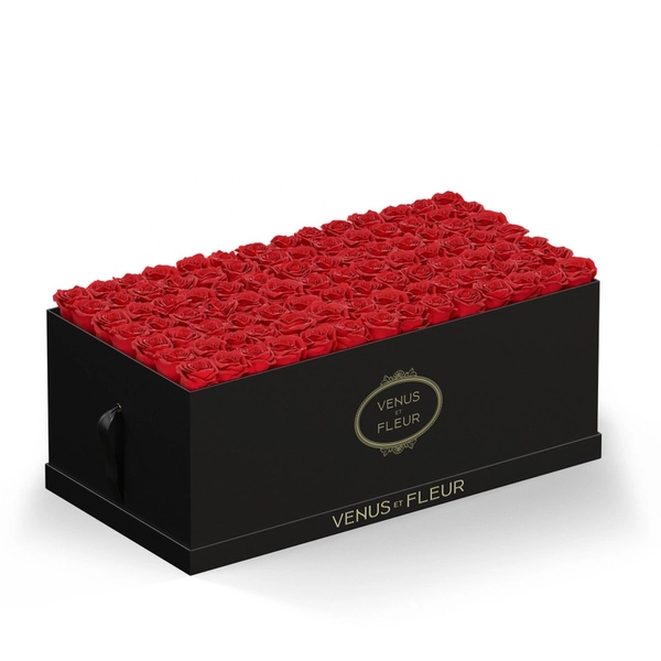Le Duo Magnifique Eternity Roses | Red