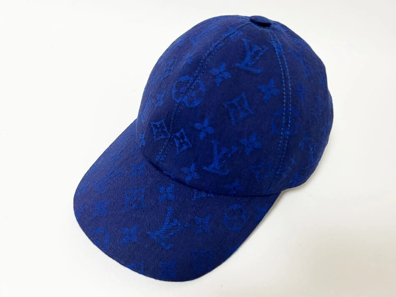 Louis Vuitton Baseball Cap Hat Casquette Monogram Essential Cotton Unisex M Size