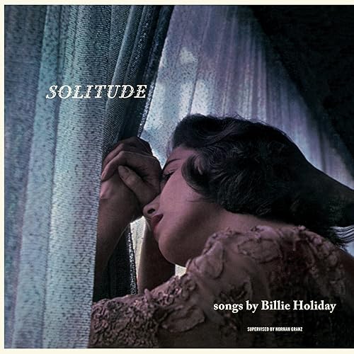 Billlie Holiday- Solitude - 180-Gram Solid Blue Colored Vinyl