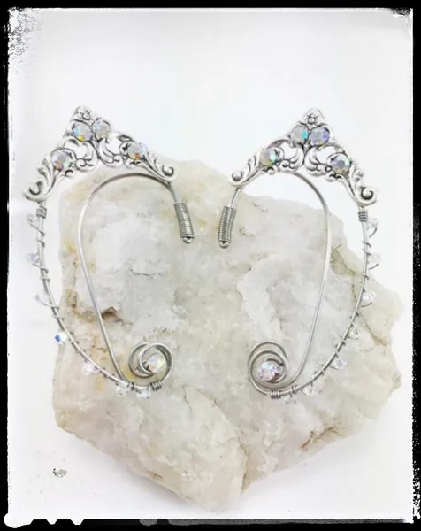 Elven Ear Cuffs - Elf Ear Cuff - Fairy Ears - Elven Ears - Fairy Ear Cuff - DnD Costume - LoTR Costume Ears - Arwen Ears - Galadriel Elf Ear