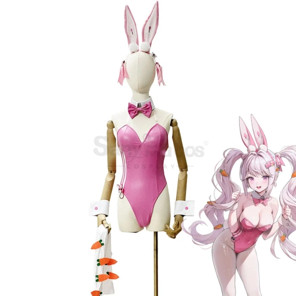 【Custom-Tailor】Game Goddess of Victory: NIKKE Cosplay Wonderland Bunny Alice Cosplay Costume Swimsuit - Custom-Tailor