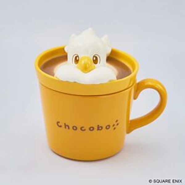 Final Fantasy Square Enix Chocobo Fake Latte Art Mug