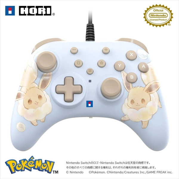 HORIPAD TURBO Controller Fluffy Eevee Pokémon Nintendo Switch 2