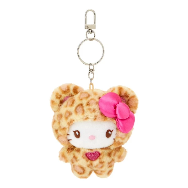 Hello Kitty Plush Mascot Keychain (Leopard Pals Series)
