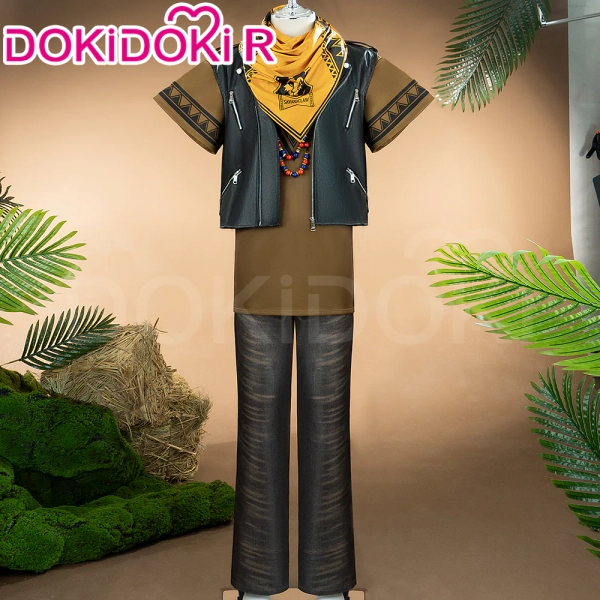 【Size S-3XL】Dokidoki-R Game Twsted Wondeland Cosplay Costume Rugie Buchi Saavanaclaw
