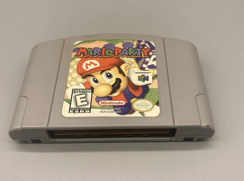 Mario Party 1 N64 Authentic (Nintendo 64, 1999) Original OEM Cartridge Tested