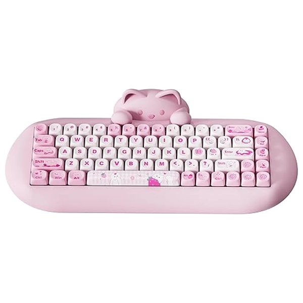 YUNZII Pink Cat Keyboard