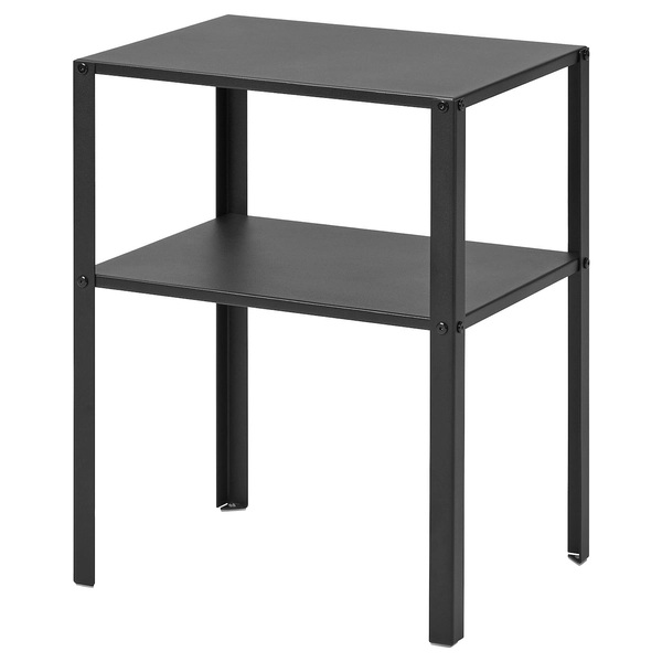 IKEA Bedside table - black 42x34 cm