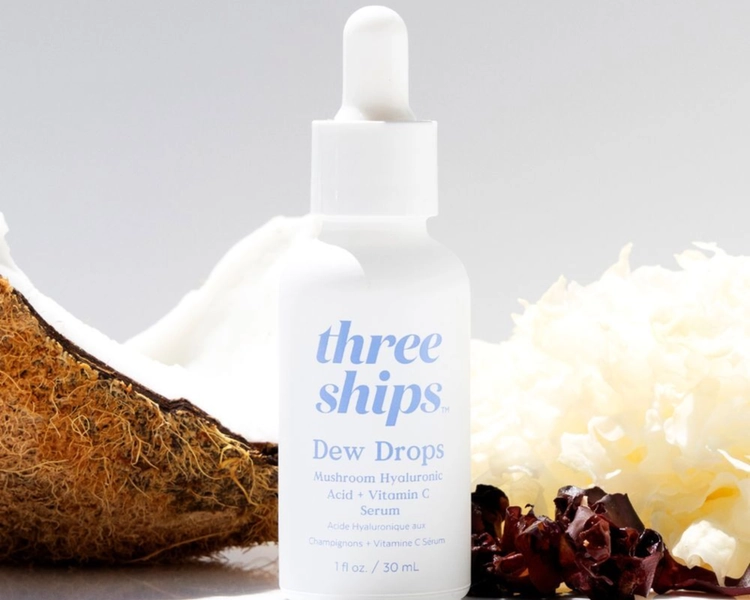 Dew Drops Mushroom Hyaluronic Acid + Vitamin C Serum 