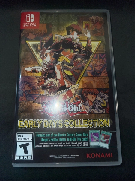 Yu-Gi-Oh! Early Days Collection - Nintendo Switch New Game + Box, No Promo Card