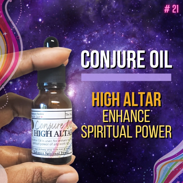 High Altar | Conjure Oil - Enhance Spiritual Power | LAB Shaman