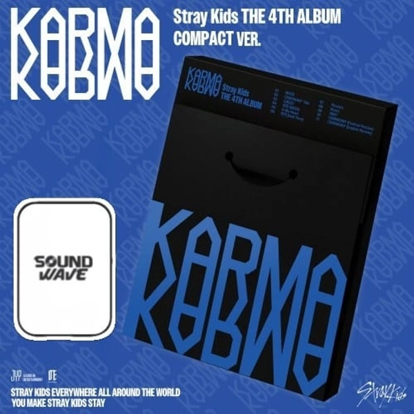 (POB) Stray Kids - Karma (Compact Ver.) Sound Wave Photocard