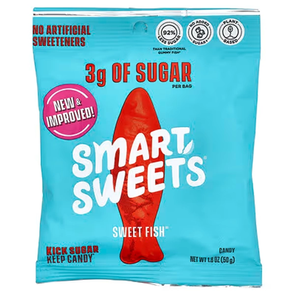 SmartSweets, Süßer Fisch, Beere, 50 g (1,8 oz.)