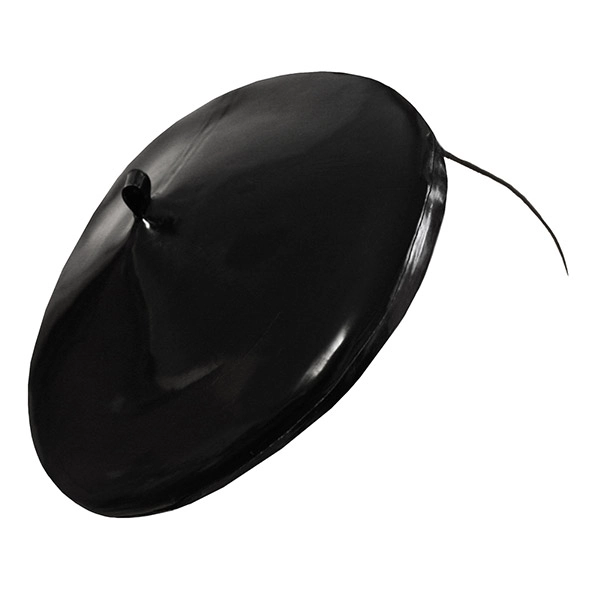 Latex Beret in supatex black