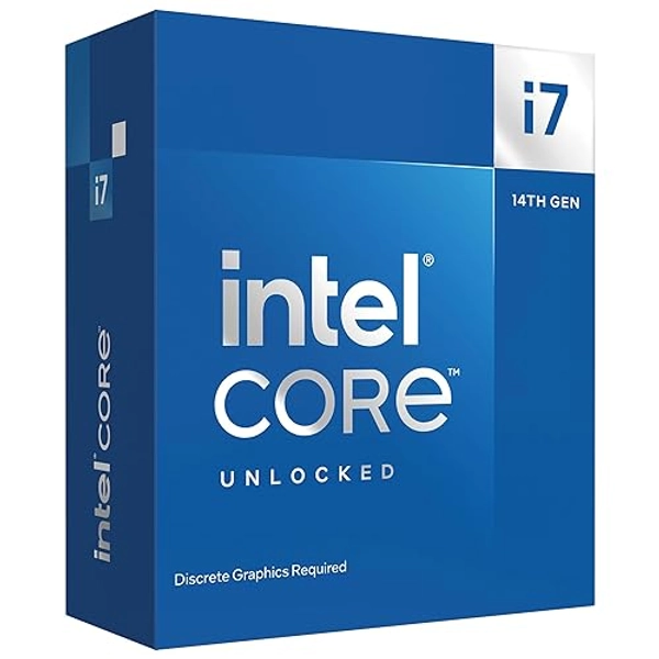 Intel® Core™ i7-14700KF New Gaming Desktop Processor 20 cores (8 P-cores + 12 E-cores) - Unlocked