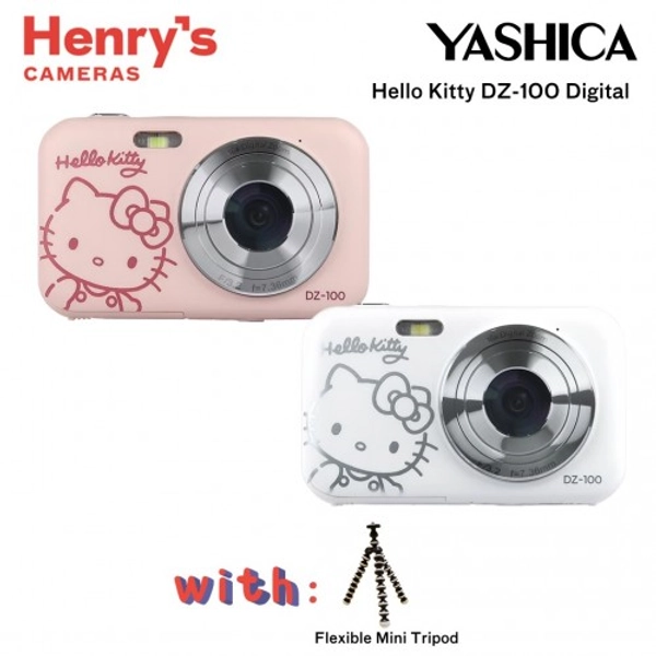Yashica x Hello Kitty DZ-100 Digital Camera Compact Camera
