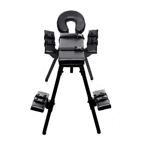 Master Series Obedience Extreme Sex Bench with Restraint Straps