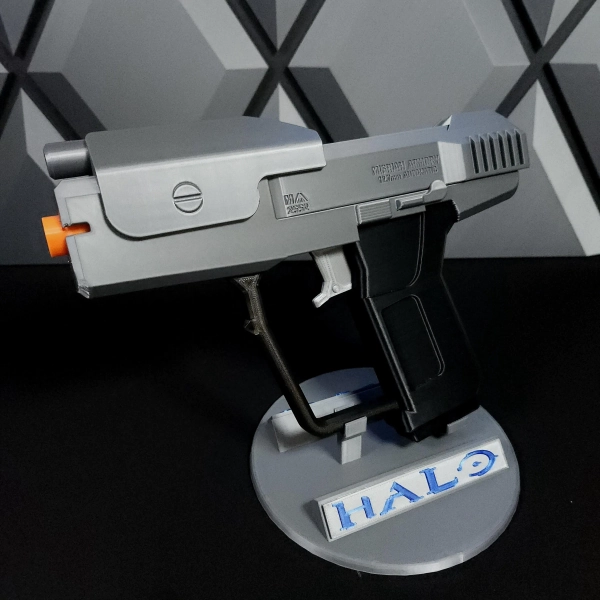 Customizable Halo Magnum - 3D Printed Cosplay Prop