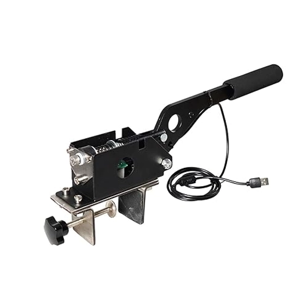Bruce & Shark Handbremse PC USB Handbremse PC SIM m Klemme für Log-itech G29/G920/G25/G27 T500 Fanatec/OSW/Dirt Rally Rennspiele [video game]