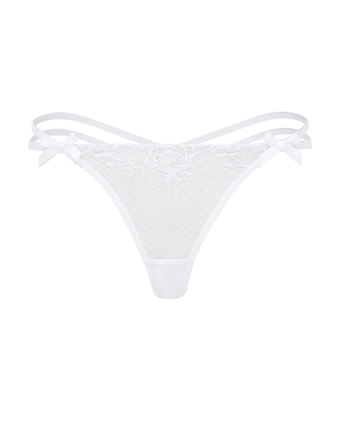 Rosia Thong in White | By Agent Provocateur