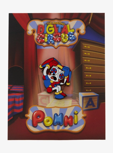 The Amazing Digital Circus Pomni Enamel Pin