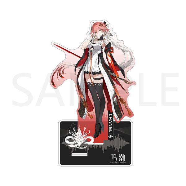 Wuthering Waves Acrylic Standee Rover WuWa Stand Decor - Changli