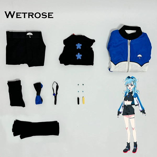 [Wetrose] In Stock Hololive Houshou Marine 宝鐘マリン Kobo Kanaeru こぼ・かなえる [III] MV Cosplay Costume Wig コスプレ衣装