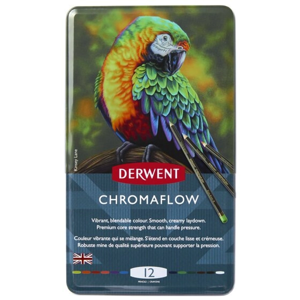 Derwent Chromaflow Pencils, Set of 12