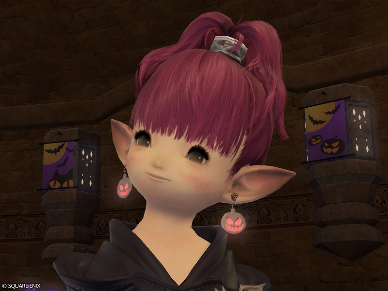 Pumpkin Earrings | FINAL FANTASY XIV Online Store