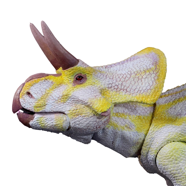 Zuniceratops christopheri (albino vers.)- 1/18th action figure- (PREORDER)