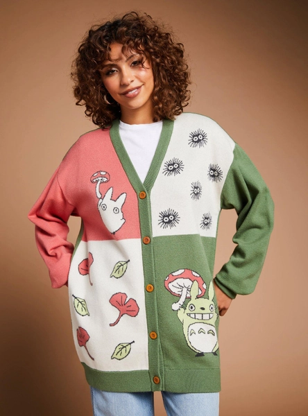Studio Ghibli My Neighbor Totoro Panel Cardigan