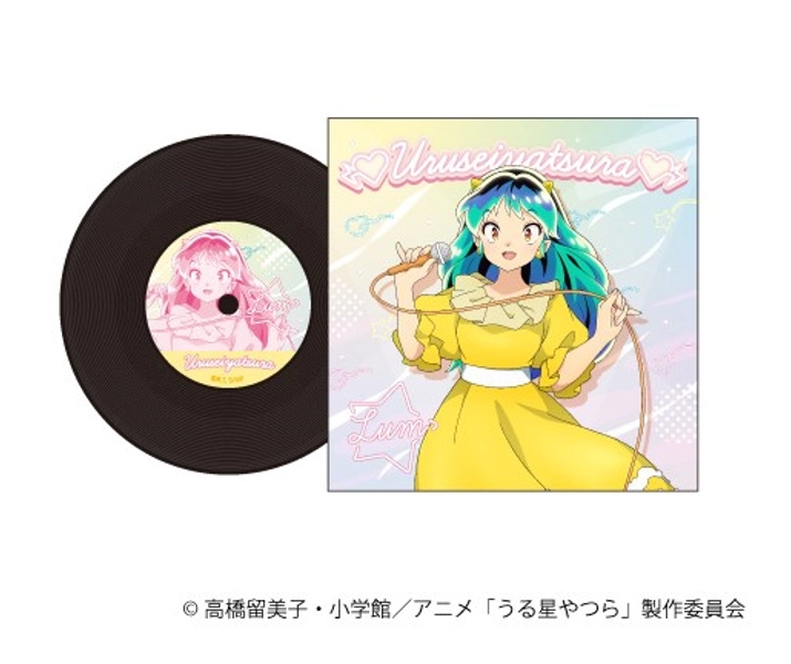 うる星やつら » うる星やつら レコードコースター（pure） | ノイタミナショップ 公式サイトノイタミナ オンラインショップ