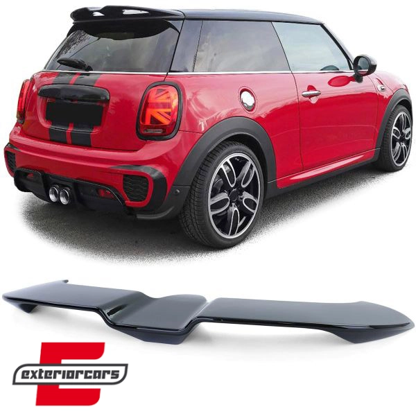 Krovni spojler JCW dizajn (piano crna) / Mini Cooper F55 F56 (2013-2023) - ExteriorCars