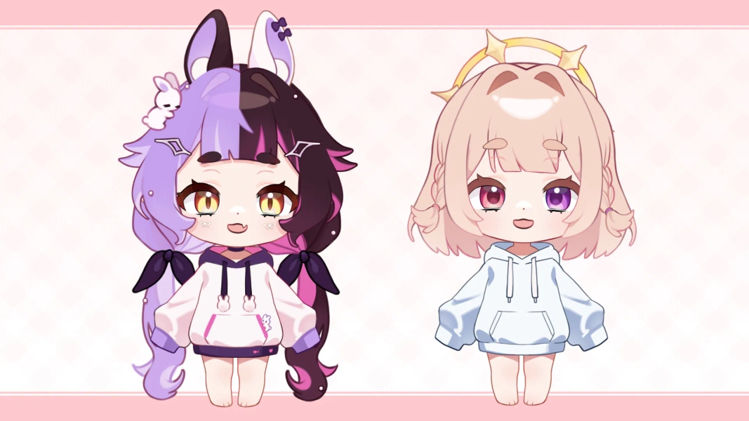 ☾YCH Chibi Model by FawnStudio (@FawnStudio)