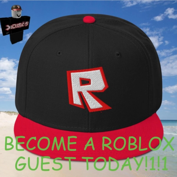 Authentic Roblox Guest Hat