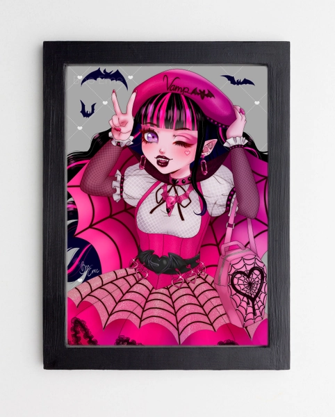 Dracu Laura Haunt C0uture M0nster H¡gh - Pearly Print Fanart