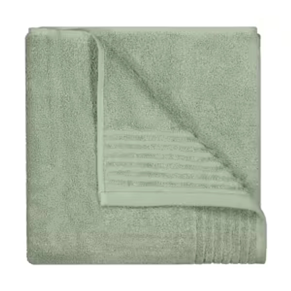 Edan Cotton Bath Towel - Moss