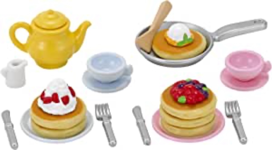 1 X Sylvanian Families Furniture fluffy pancake set by Epoch