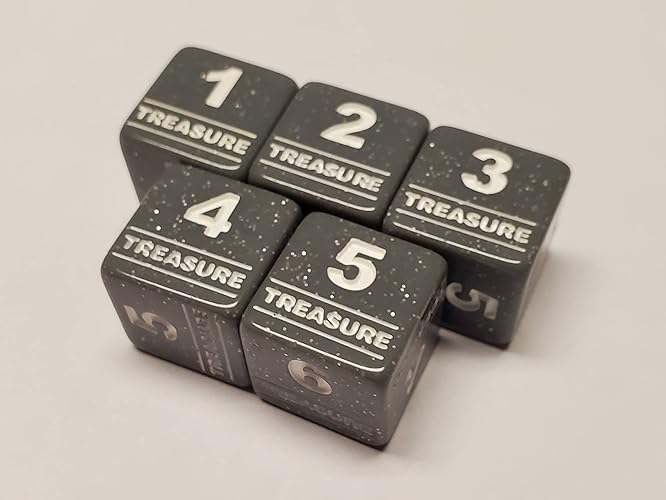 5X Treasure Token Dice for Magic: The Gathering