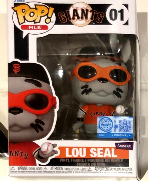 San Francisco SF Giants 2025 Lou Seal Mascot Funko POP  SGA 07/27/25  2025