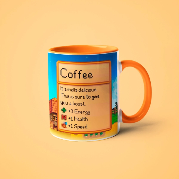Stardew Valley Mug, Stardew Valley Gift, Valley Coffee Mug, Stardew Valley Game, Stardew Valley Cup, Stardew Mug, Video Game Mug, Gamer Mug