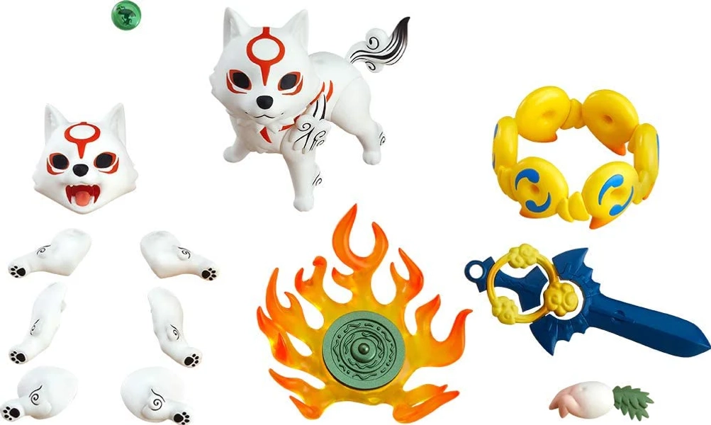 Ookami - Amaterasu - Issun - Nendoroid #DX1365 - DX Ver. (Max Factory) - Brand New